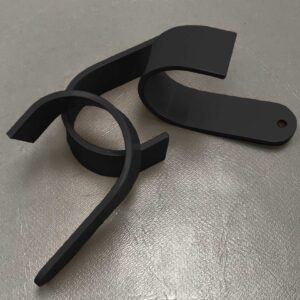 Black Deck Brackets for indoor softplay centres
