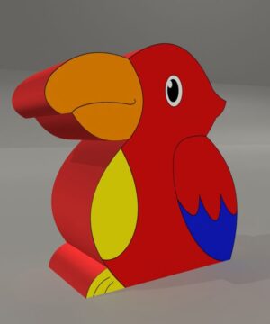 Soft Play Parrot