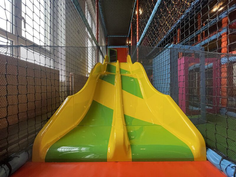 Red Stairs Softplay Slide