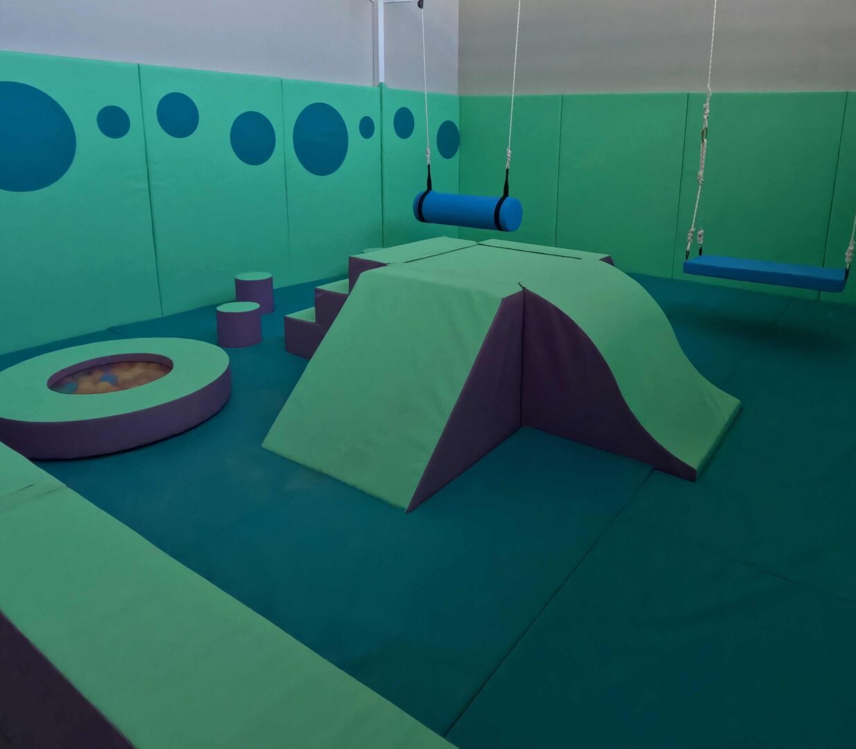 Movement Room at Rushall Primary School, designed by Play Creations Ltd.