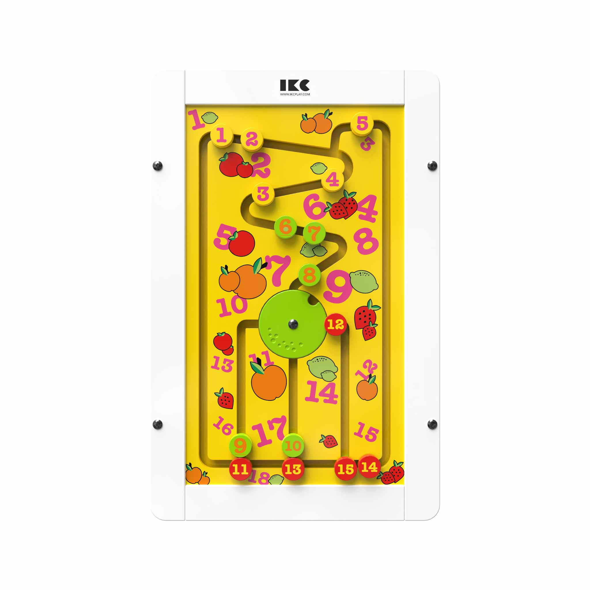 Abacus Wheel Wall Puzzle - Image 2