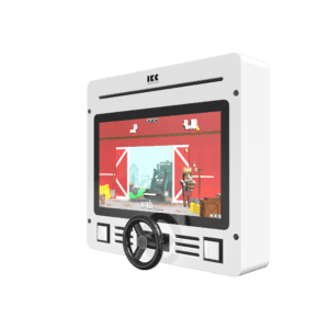 Wall Mounted Games Tablet With Steering Wheel 21