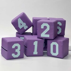 Softplay Number Cubes