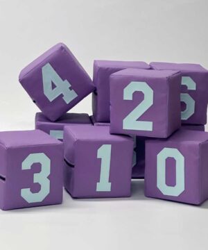 Softplay Number Cubes