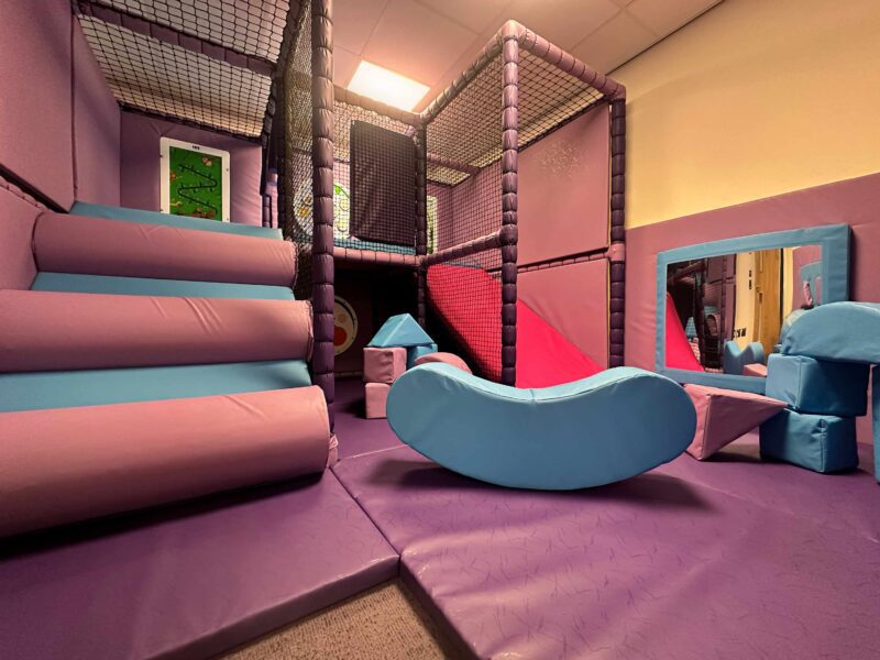 Softplay at Old Hall School designed and manufactured by Play Creations Ltd